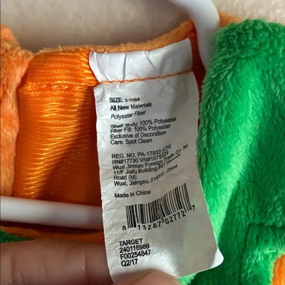 Target Green and Orange Pumpkin Kids Costume - Picture 2 of 3